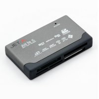  All-in-One External Jet.A JA-CR2 Multis, USB2.0, Grey