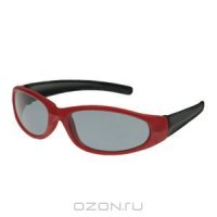 Солнцезащитные очки "Luvable Friends", цвет: красный, 0-3 лет