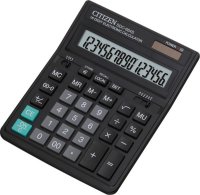 Калькулятор Citizen SDC-664S черный 16-разр. 2-е питание, 00, конвертация валют, mark up