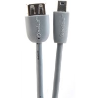 Кабель USB 2.0 (AM) -) Mini USB (BM), 0.5m, Belsis (BW1422)