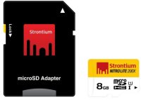   MicroSD 8Gb Strontium Nitro Lite (SRL8GTFU1) Class 10 microSDHC + 