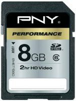   SD 8Gb PNY (P-SDHSD8GBHC6-EF) SDHC Class 6