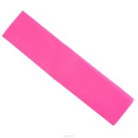 Крепированная бумага "Hatber", флюоресцентная, цвет: розовый, 5 см х 25 см