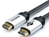 Кабель Аксессуар ATcom HDMI 1m Metal Gold АТ 15264