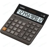 Калькулятор Casio DH-12-BK-S-EH 12-разрядный коричневый/черный