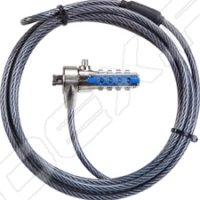 Трос безопасности для защиты ноутбуков Cable Lock (Targus PA410E)