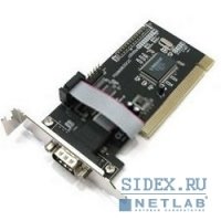  STLab (I212) 2 Port serial I/O card PCI LOW PROFILE RTL