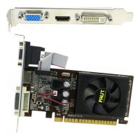  Nvidia 2048Mb GF GT 610 DDR3 DVI, HDMI, VGA OEM (NEAT6100HD46)