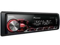 Автомагнитола Pioneer MVH-280FD USB MP3 CD FM 1DIN 4x100 Вт черный