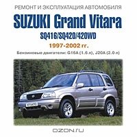 Правило Suzuki Grand Vitara SQ416 / SQ420 / 420WD 1997-2002 гг.