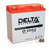 DELTA Аккумулятор мотоциклетный CT1212.2 YT14B-BS 12V 12Ah AGM(залит и готов к применению)