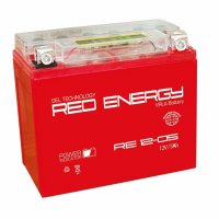 Red Energy Аккумулятор мотоциклетный Гелевый RE1205 YTX5L-BS 12V 5Ah Gel