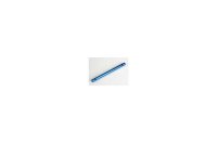 Pulley shaft, front (blue-anodized, light-weight aluminum) - TRA4894X