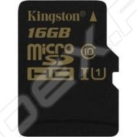   MicroSDHC/Transflash Class10 UHS-I U1 Kingston 16GB (SDCA10/16GB)