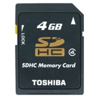   Toshiba SDHC  4, 4  SD-K04GJ (BL5)