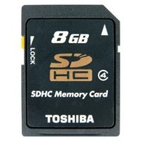   Toshiba SDHC  4, 8  SD-K08GJ (BL5)
