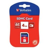   Verbatim SDHC Class 4 4GB