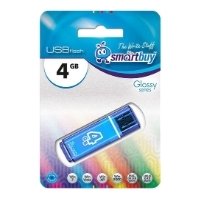 SmartBuy Glossy 4GB (голубой)