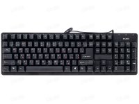 Клавиатура SVEN Standard 301 PS/2 черная, 105 клавиш, красная кириллица, классич. раскладка, коробка