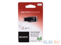   64GB USB Drive (USB 2.0) Sony USM64M1 (Black)