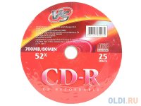  VS CD-R 80 52x Shrink/25