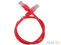 Сетевой кабель 0.5 м UTP 5 е Neomax NM13001-005R красный, медный, многожильный(7 х 0,2 мм) patch cor