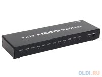 Разветвитель HDMI Splitter 1 to 12 VCOM 3D Full-HD 1.4v, каскадируемый