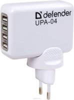    DEFENDER UPA-04 -4  USB,5V/2.1 