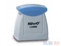 Штамп KW-trio 12003blue со стандартным словом СРОЧНО пластик цвет печати синий