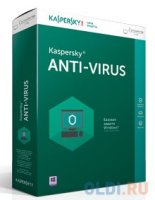 Kaspersky Anti-Virus 2016  ( ) Russian Edition 2-Desktop 1 year Renewal Down