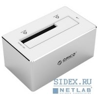 -  HDD ORICO 6818US3-SV -  HDD ORICO 6818US3; 1-bay 3.5", 2.5" HDD Sata3 4