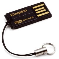 Картридер USB - microSDHC Kingston Gen 2 (FCR-MRG2) (черный)