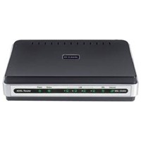 D-Link (DSL-2540U) ADSL2/2+ 4-port Ethernet Router (AnnexA, 4UTP, 10/100Mbps)
