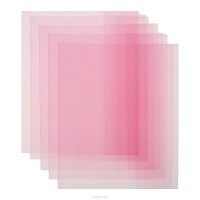 Обложка для тетрадей и дневников "Action", цвет: розовый, 21 см х 34,6 см, 5 шт