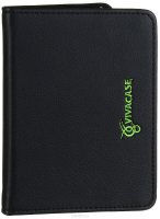 Vivacase Neon   PocketBook 515, Black Green (VPB-P515N01-bg)