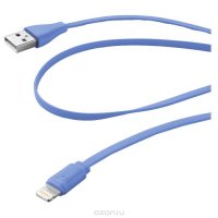 Cellular Line USB Data Cable Color -  iPhone/iPad/iPod, Blue (20606)