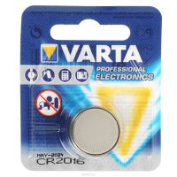 Батарейка Varta "Professional Electronics", тип CR2016, 3 В, 1 шт