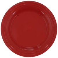 Тарелка "Patio"; красный