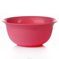 Миска "Dunya Plastik", цвет: розовый, 500 мл