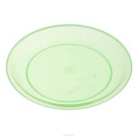 Тарелка "Альтернатива", цвет: зеленый, диаметр 18,5 см