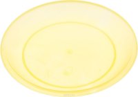 Тарелка "Альтернатива", цвет: желтый, диаметр 18,5 см