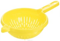 Дуршлаг "Phibo", цвет: желтый, диаметр 19 см