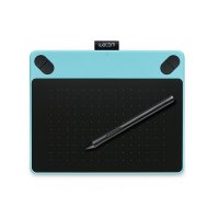   Wacom Intuos Art Pen&Touch Small (CTH-490AB-N) Blue (6"x3.7", 2540 lpi, 1024 