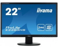  Iiyama 21.5" ProLite E2283HS-B3  TN+film LED 1ms 169 HDMI M, M  10001 250cd 170