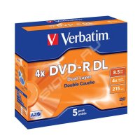  DVD-R Verbatim 8.5Gb 4x Dual Layer (5 ) (43543)