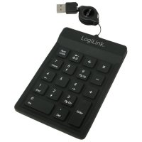  LogiLink Additional Numeric Keypad Black USB