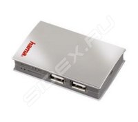  USB 2.0 Hama H-39832  4  + CardReader ()