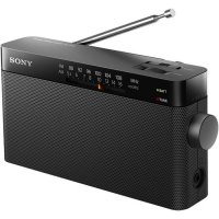 Радиоприемник SONY ICF-306 Портативный 3-полосный (AM/FM/SW) аналоговый радиопри мник, Время работы