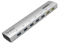  USB Orico AS7C2-SV USB 7-ports Silver