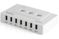  USB Orico H9910-U3-WH 10-Ports White